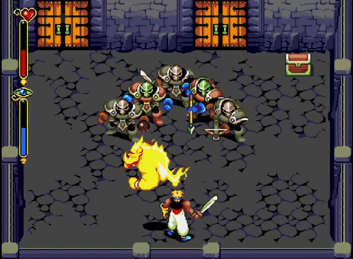 The Story of Thor - геймплей игры Sega Mega Drive\Genesis